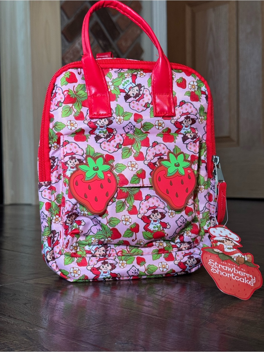 Strawberry Shortcake Pink Mini Backpack